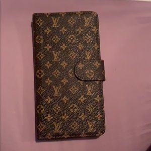 Android louis vuitton phone case with mini wallet